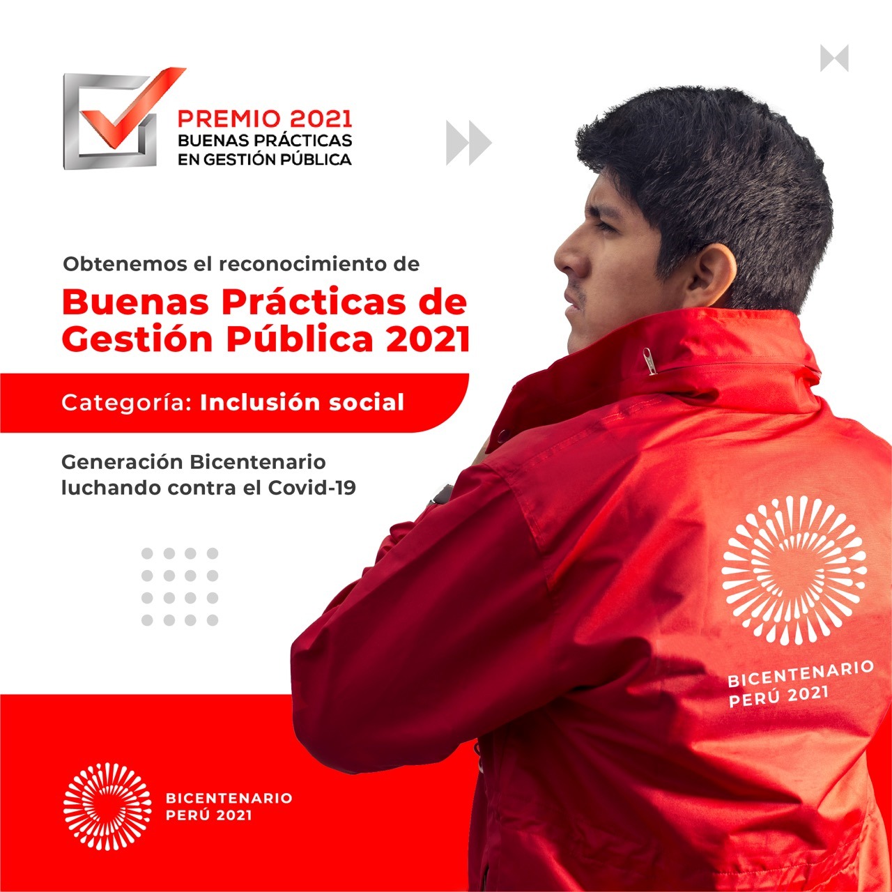 Voluntariado del Proyecto Bicentenario obtiene certificación como Buena Práctica en Gestión Pública 2021 