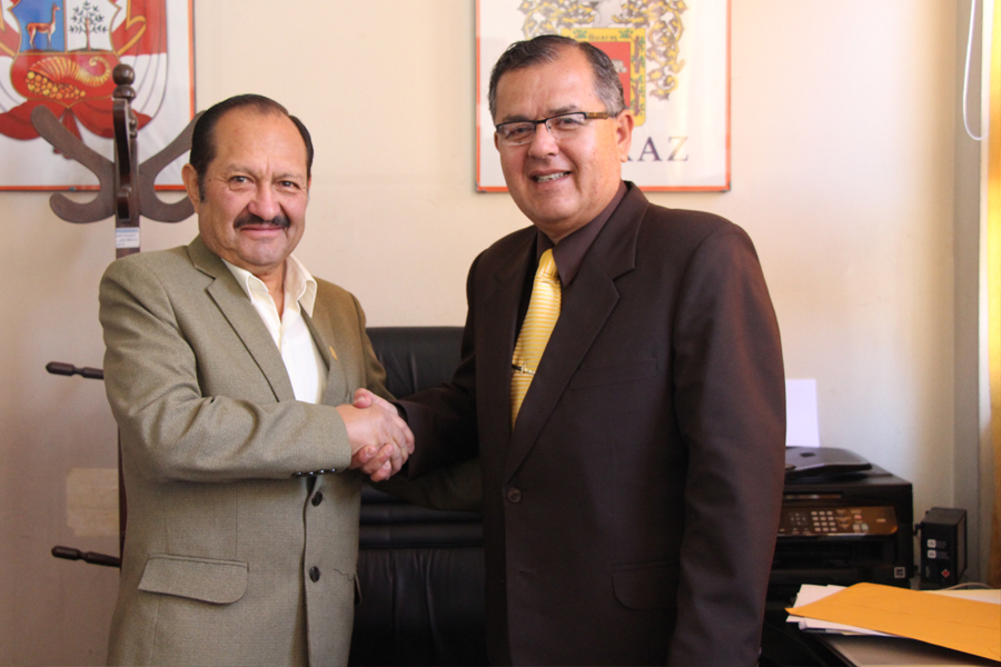 Nuevo gerente municipal de Huaraz Gustavo Alva Figueroa asumió funciones