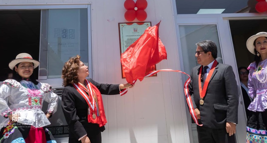 Inauguran local para juzgados de módulos de protección y de sanción penal en Caraz