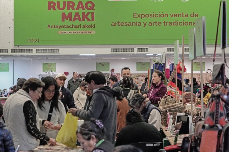Cerca de 15 mil personas visitaron Ruraq maki en sus primeros días