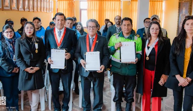 Corte de Justicia de Áncash extiende el botón de pánico a Recuay