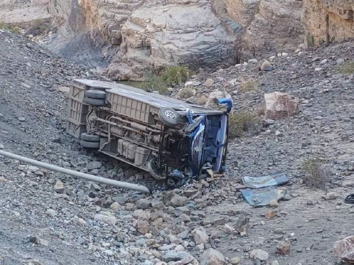 Áncash: músicos salvan de morir tras despiste del bus en que viajaban en la vía Pallasca - Caraz