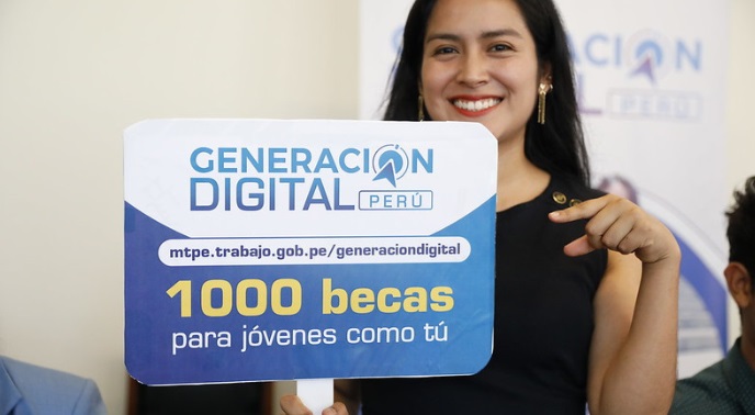 Más de 12 mil jóvenes postularon a la Beca Generación Digital Perú del Ministerio de Trabajo