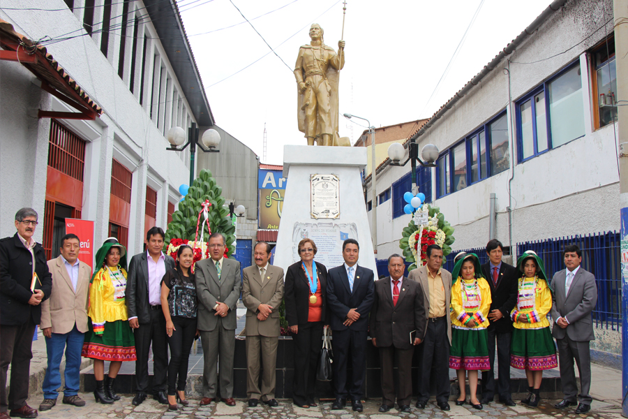 Autoridades municipales conmemoraron 131 aniversario de la sublevación del líder campesino Pedro Pablo Atusparia