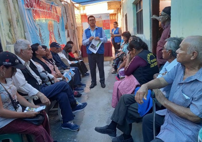 Áncash: capacitan a personas con discapacidad sobre sus derechos como usuarios de telecomunicaciones