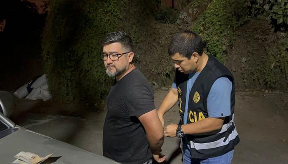 Ex ministro Geiner Alvarado es capturado por la PNP tras orden de prisión preventiva del Poder Judicial