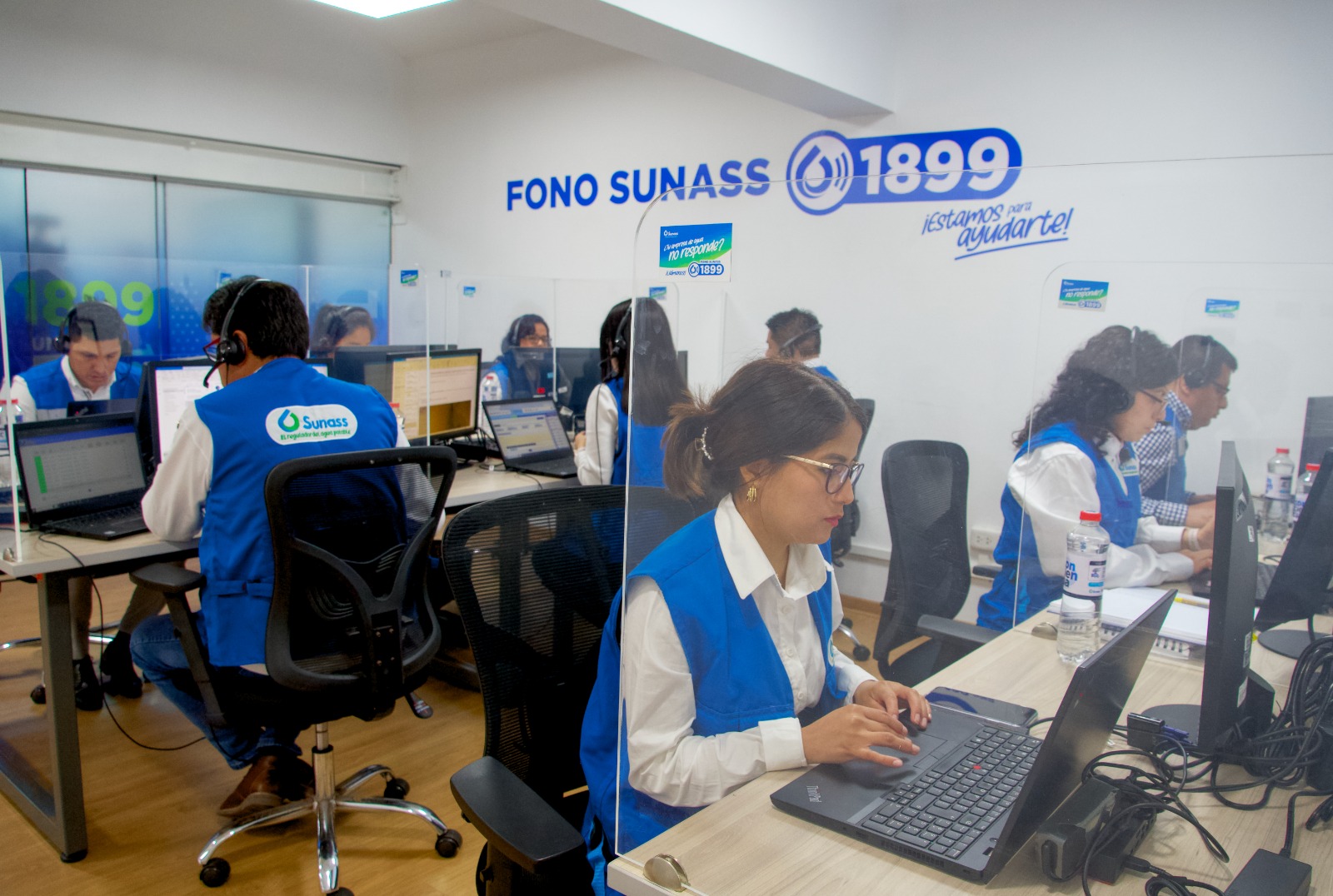 Si tienes problemas con tu recibo de agua potable comunicate al fono Sunass 1899