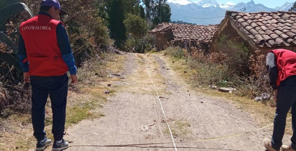 Más de s/ 800 mil de perjuicio en la Municipalidad de Huaraz por irregularidades en obra vial en Atipayán
