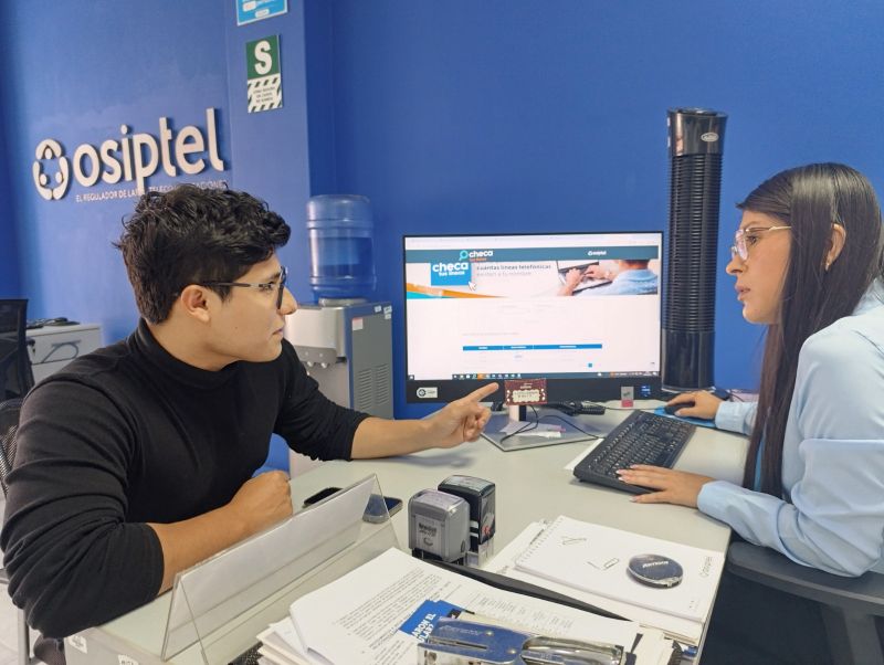 Áncash: Osiptel realizó más de 22 mil atenciones a usuarios de servicios de telecomunicaciones en el 2025