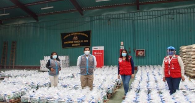 Qali Warma entregó más de 7 toneladas de alimentos para distribuir a población vulnerable