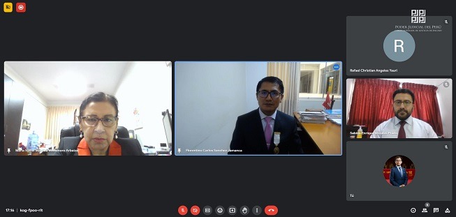 Juramentan cinco jueces y juezas de paz letrado de la Corte de Áncash