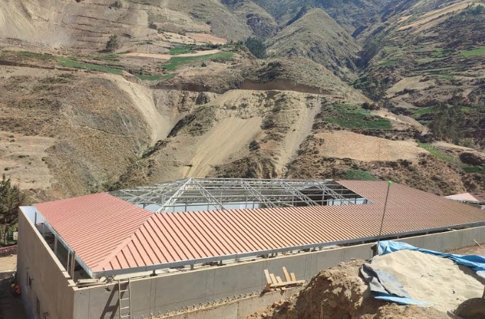 Huaylas: construyen nuevo puesto de salud Pichiu afectado por fenómeno de El Niño