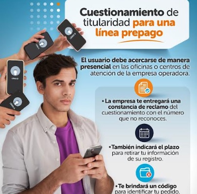 Más de 7 mil personas desconocen líneas móviles que figuran a su nombre tras envío de alertas por mensajes de texto