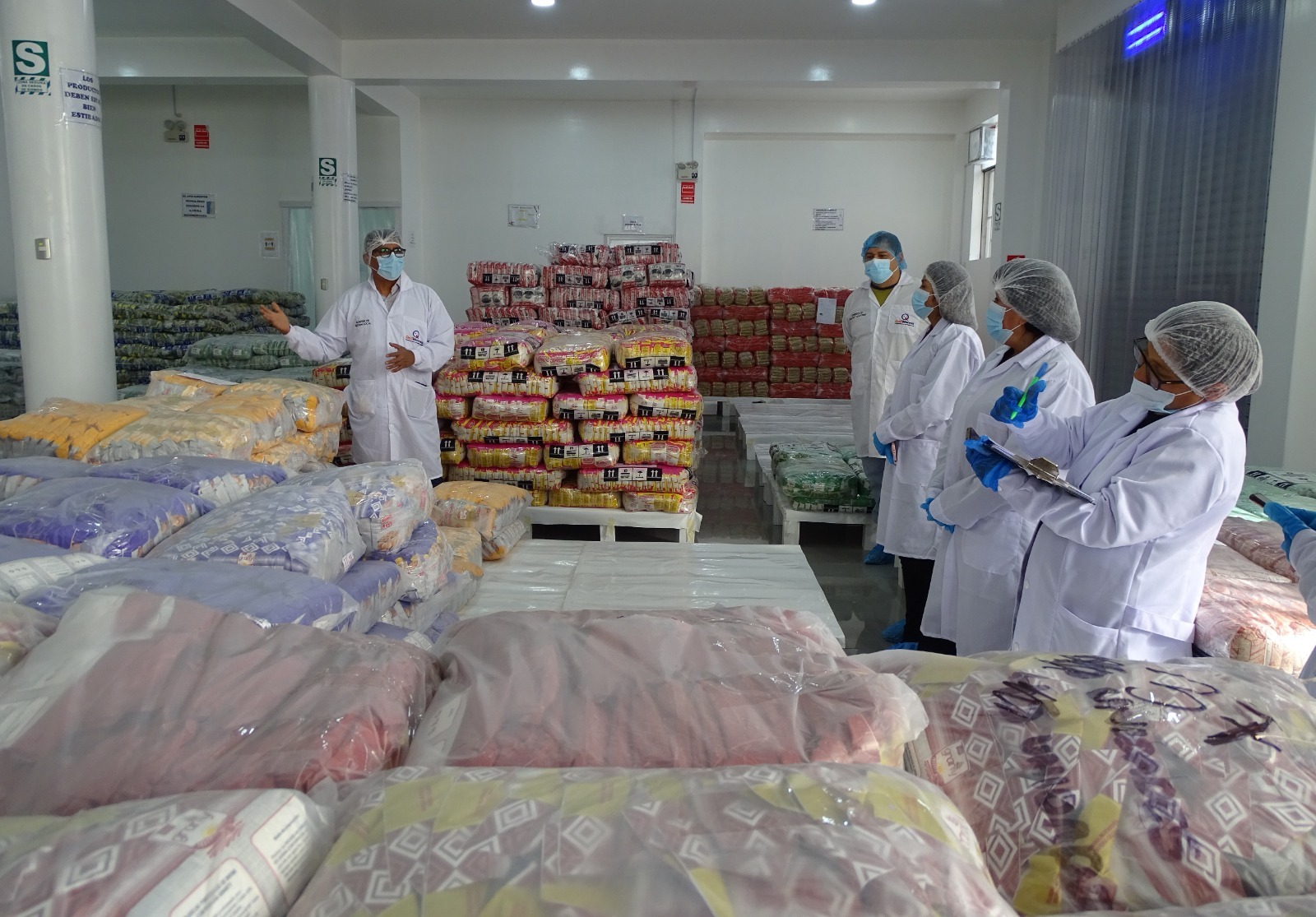 Áncash: verificar calidad de alimentos para consumo de escolares