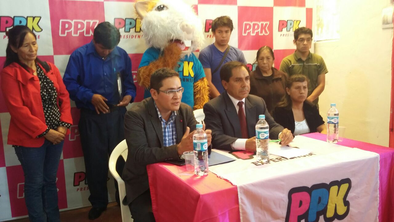 Ex miembros de Fuerza Popular apoyarán a candidato presidencial PPK  en Áncash