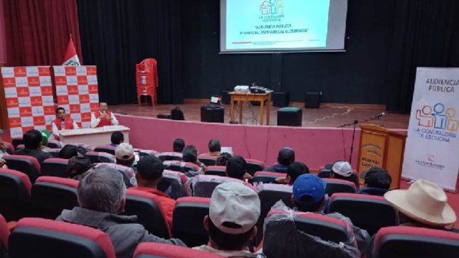 Contraloría realizará audiencias públicas en Aija, Corongo y Sihuas para recibir denuncias y alertas ciudadanas