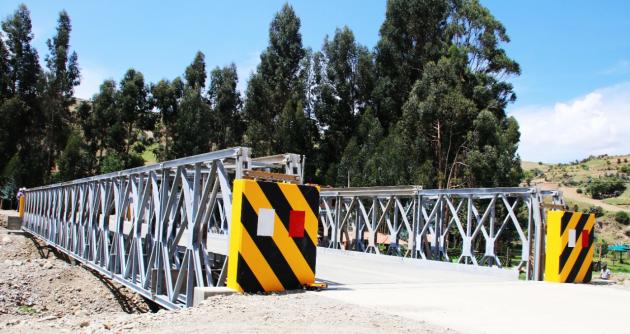 Áncash: 98 puentes modulares se instalan este año en Reconstrucción con Cambios