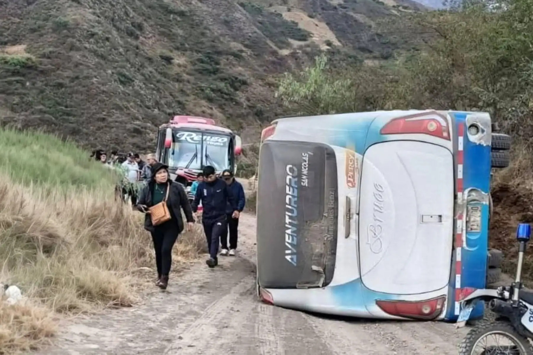 Áncash: accidentes deja 2 fallecidos y más de 20 heridos