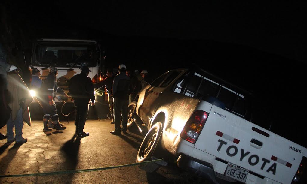 Pallasca: gerente de la Subregión Pacífico salvó de morir en accidente de tránsito