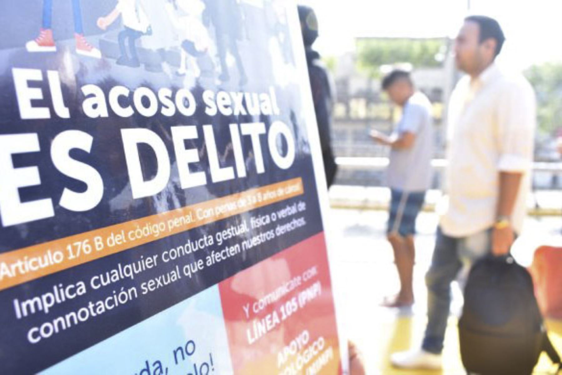 Acoso sexual a menores de 14 años será sancionado hasta con 9 años de cárcel