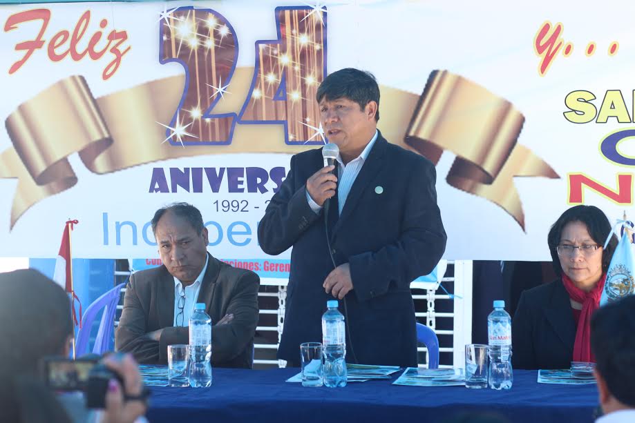 Municipalidad de Independencia celebra 24 aniversario institucional  