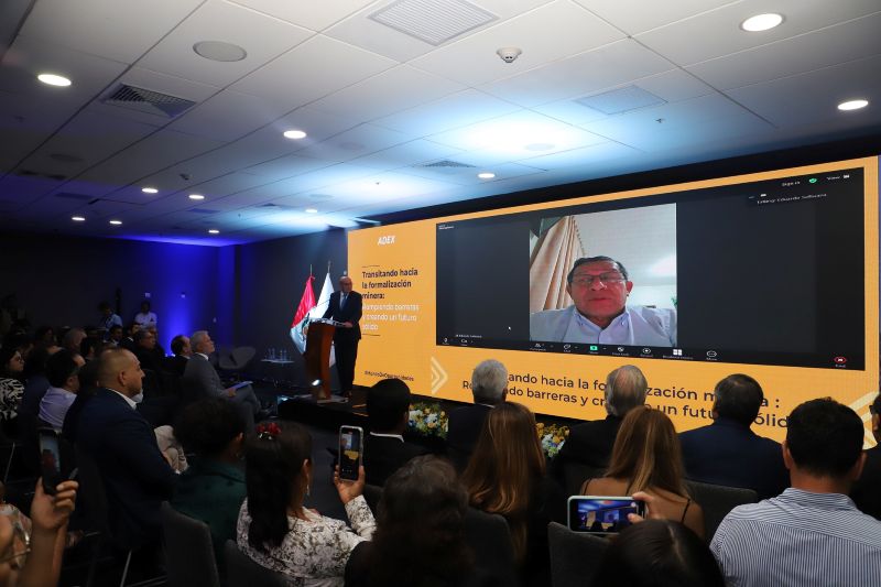 Adex: formalización minera es clave para desarrollar el país