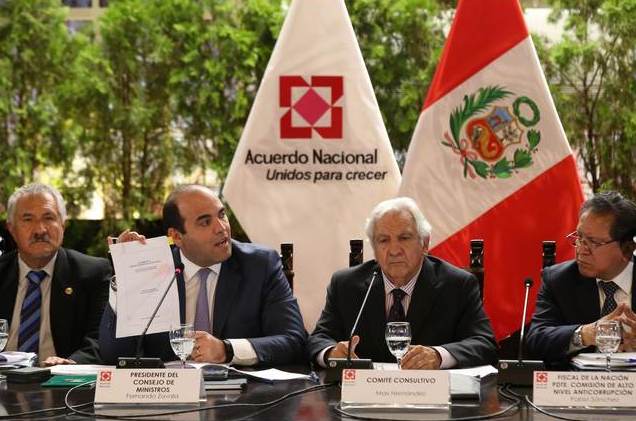 Se realizó reunión del Acuerdo Nacional buscando consensos a favor del país