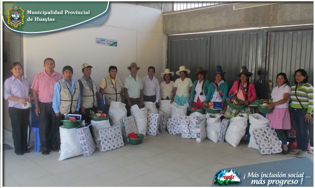 Huaylas: agentes comunitarios de Chinchay y Ocoracra reciben incentivos de la municipalidad