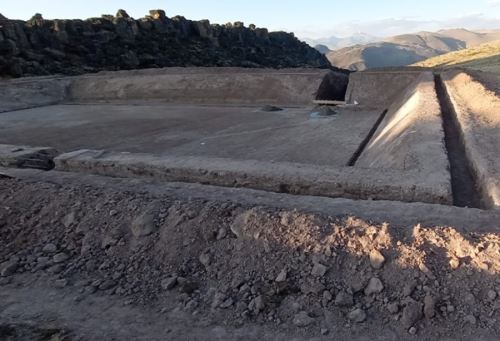 Áncash: Agro Rural construye reservorios para cultivos de 729 familias productoras