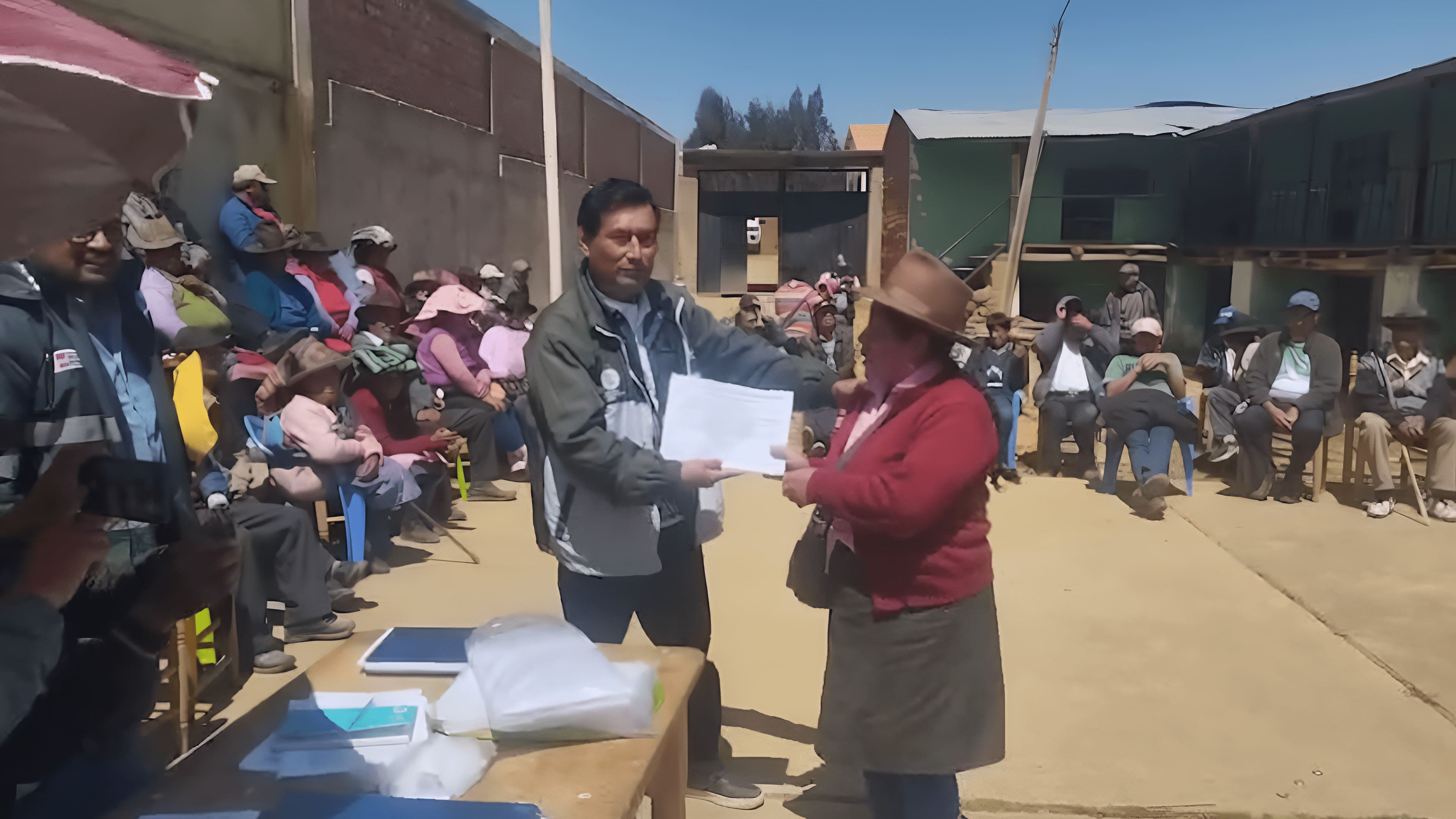  ANA entrega 296 certificados nominativos de uso de agua en Aija