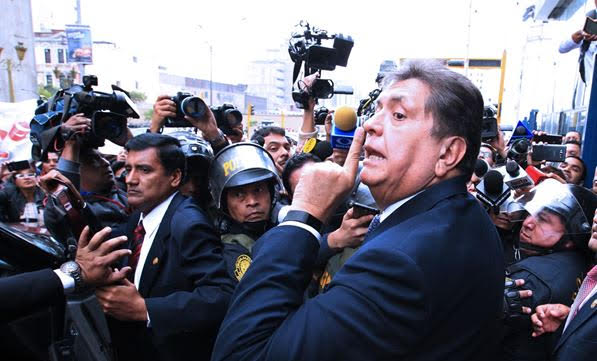 El escape de Alan García