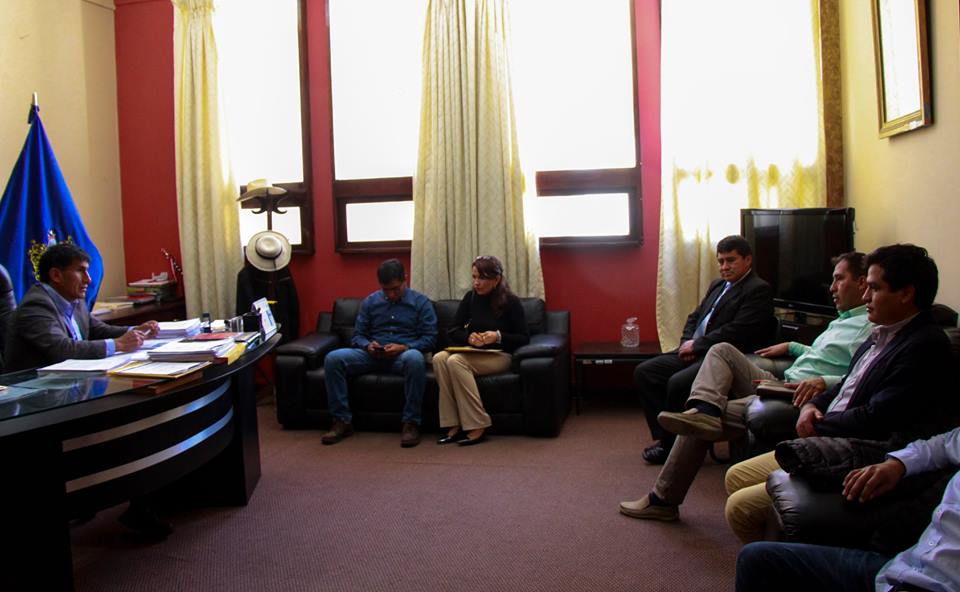  Gobernador Morillo y alcalde de Huaraz  se reúnen para fortalecer alianzas estratégicas
