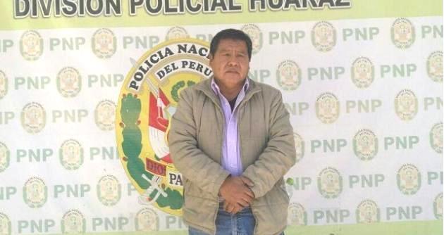 Huaraz: recluyen en el penal a alcalde de Colcabamba por apropiación de donaciones 