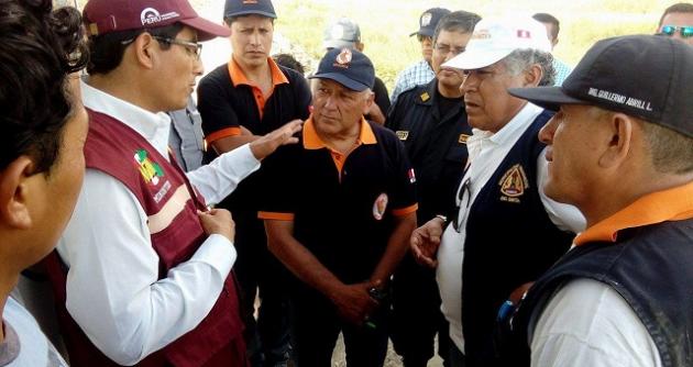 Chimbote: alcalde pide a gobernador Vargas iniciar acciones de prevención por lluvias torrenciales y huaycos 