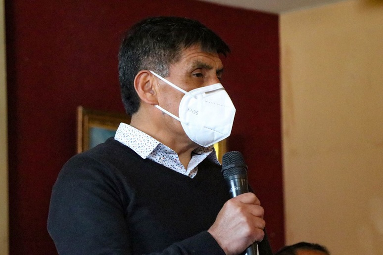 Alcalde de Huaraz se recupera del covid-19 en una clínica local