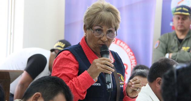 Alcaldesa de Chimbote exhorta a gobernador de Áncash que informe de la ayuda humanitaria que realiza