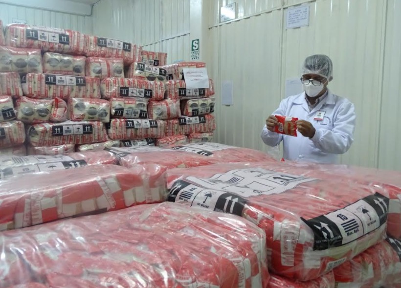 Áncash: inician control de calidad de alimentos para primera entrega del año escolar 2022 