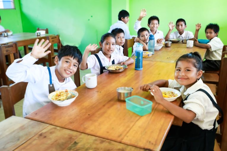 Midis incorpora a más de 2600 colegios al servicio alimentario escolar de Wasi Mikuna  