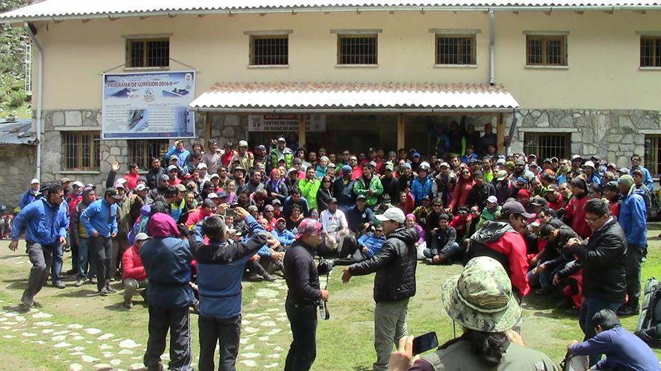 Culminó curso de alta montaña realizado en quebrada de Llaca