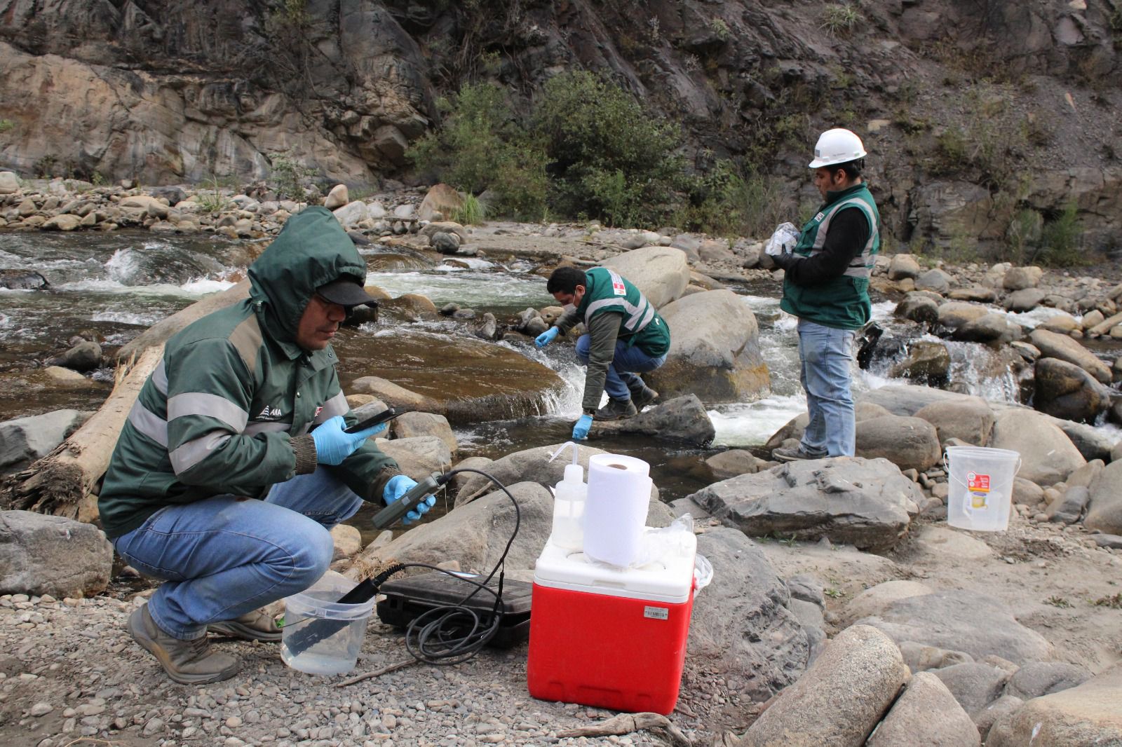 Especialistas de la ANA monitorean ocho puntos del río Santa ante posible afectación