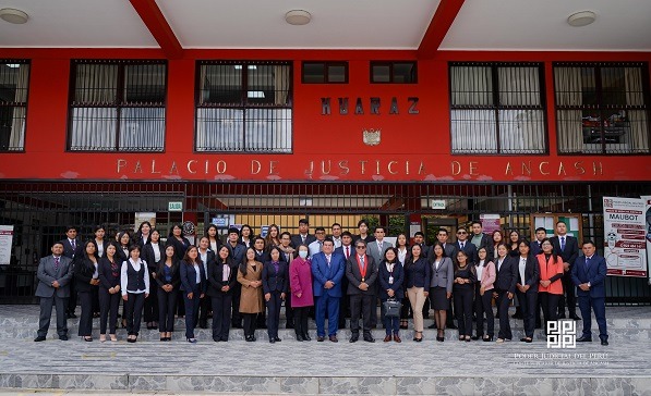 Huaraz: Corte de Áncash recibe a universitarios que participarán en el programa Secigra 2023 