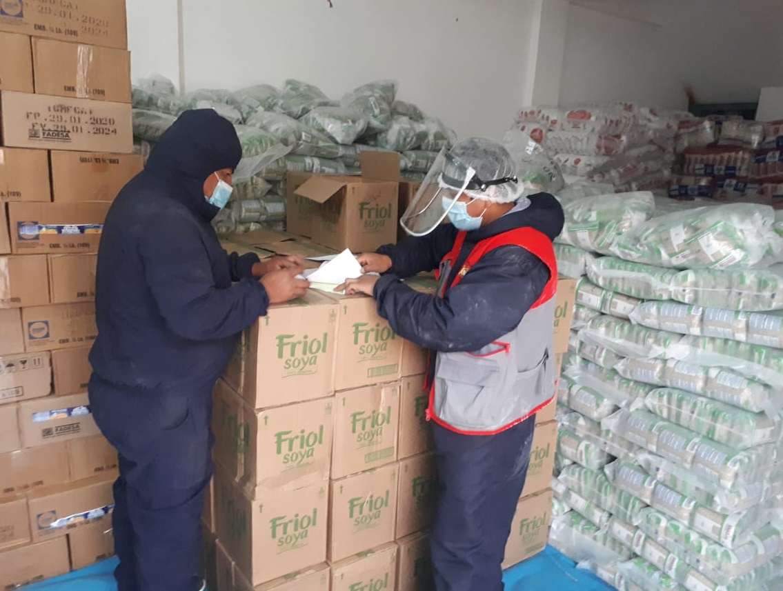 Áncash: en Anta y Cotaparaco reciben 19 toneladas de alimentos de Qali Warma
