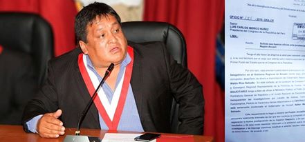  Congreso conformaría comisión Investigadora a gestión de Waldo Ríos