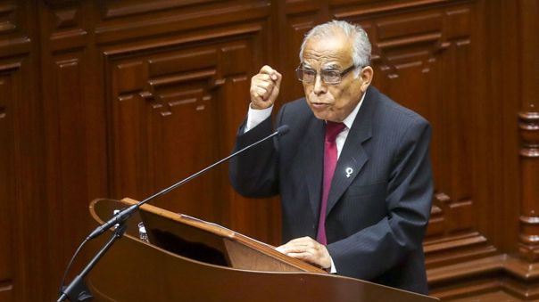 Premier Torres planteó cuestión de confianza ante el Congreso de la República