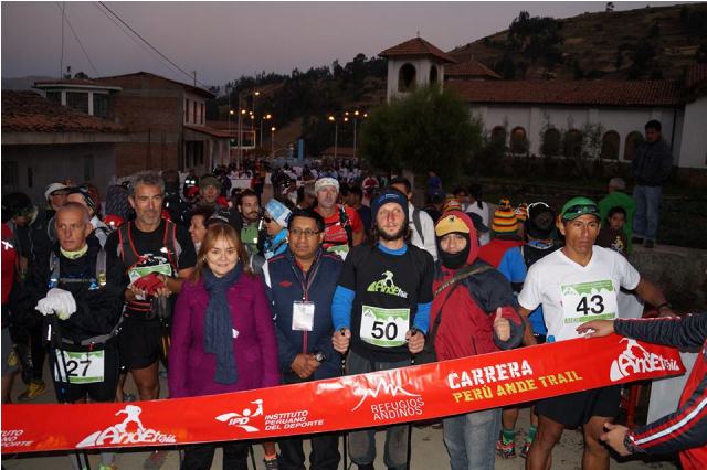 Huaracino campeona en Marathon Ande Trail 