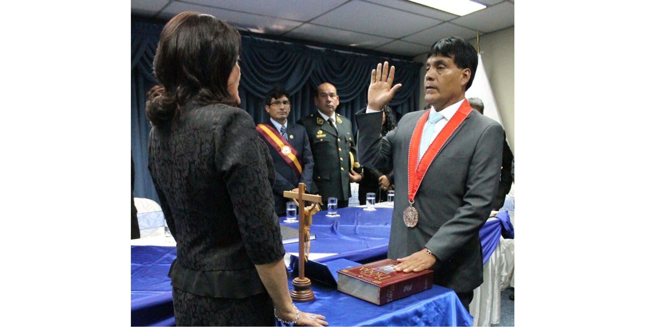 Anuncios del nuevo presidente de la Junta de Fiscales Superiores de Áncash