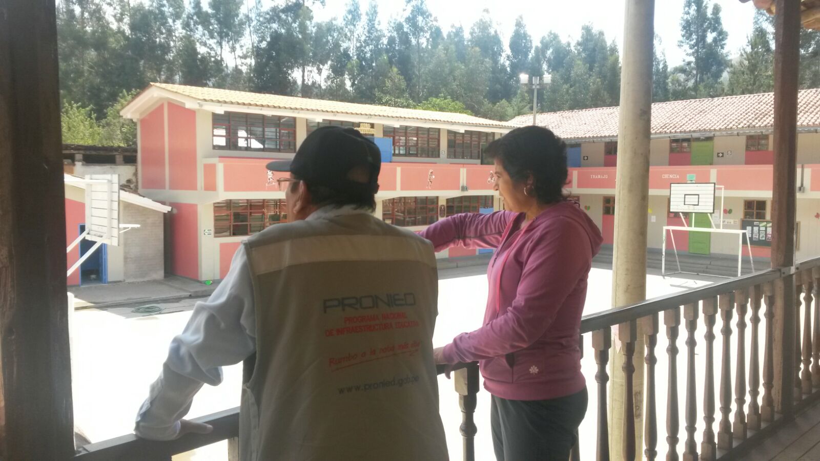 Pronied realiza evaluación técnica en colegios en Áncash por Fenómeno El Niño