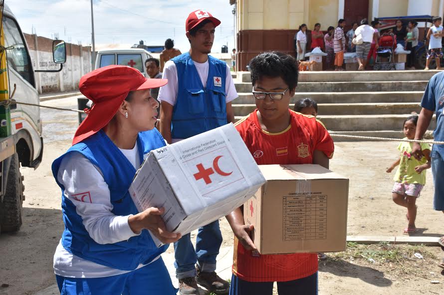  Áncash:  Cruz Roja Peruana atendió a 20 mil 600 familias damnificadas en 5 regiones