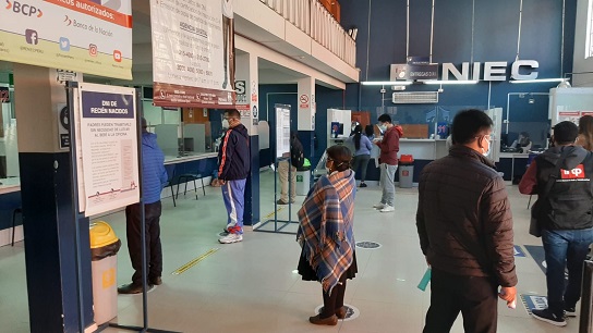 Agencias de Reniec en Áncash atenderán desde hoy sábado