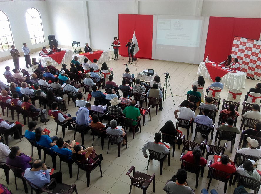 Población alertó indicios de corrupción de obras en audiencia pública en Huaylas